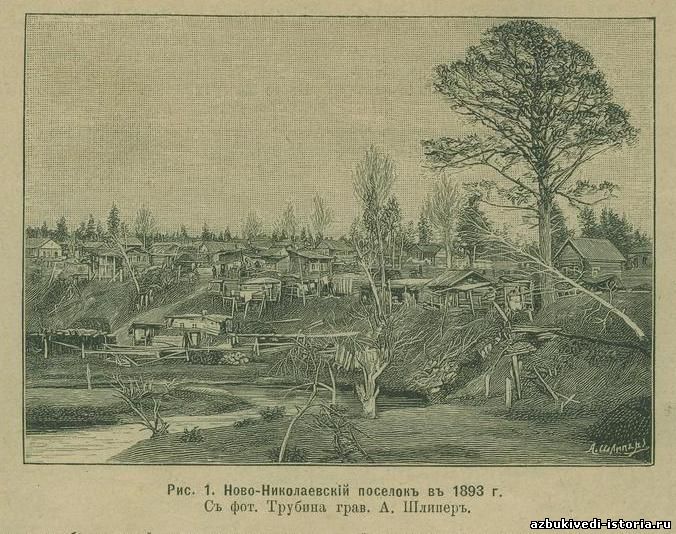 Ново-Николаевский посёлок в 1893г.