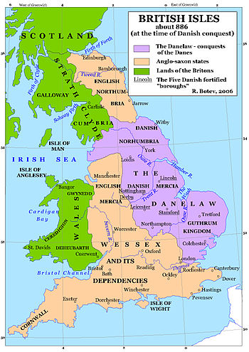 Британия в 886 году